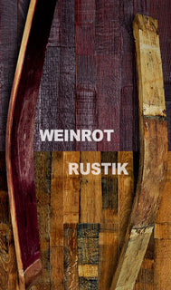 Exklusive Weißlacktüren mit Weinholzeinlage in Weinrot